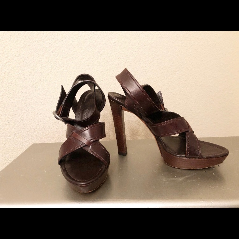 YSL sandals.